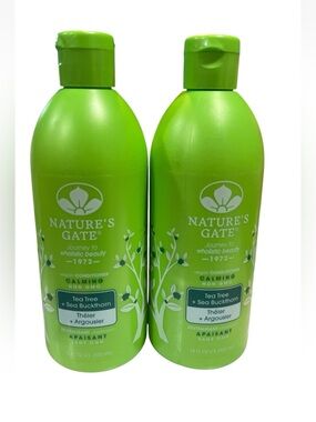 2 Nature's Gate Calming Tea Tree Conditioners